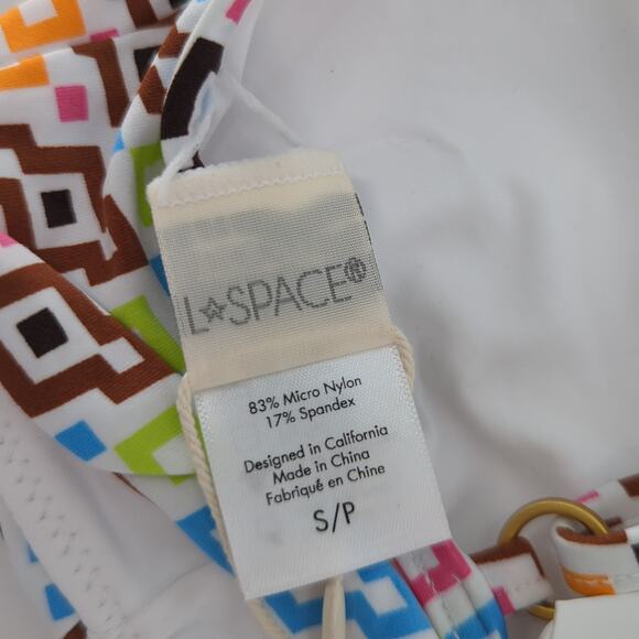 L*Space Helena Bikini Top And Whiplash Bikini Bottom Small - Picture 4 of 7